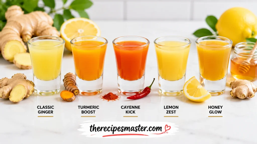 5 Ginger Shot Variations to Try