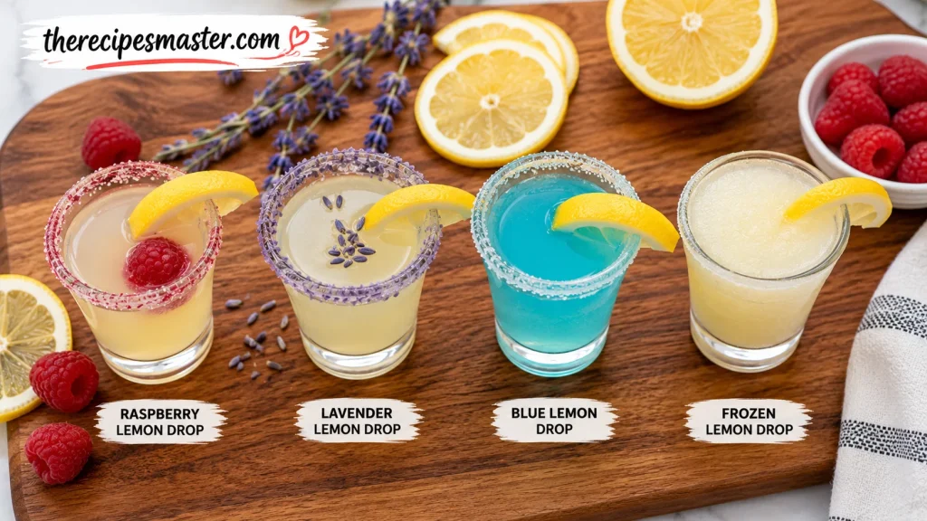 Lemon Drop Shot Variations