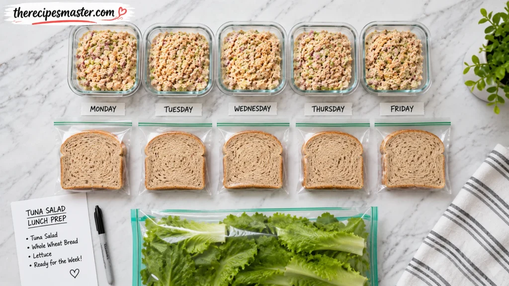 Meal Prep Tuna Sandwiches