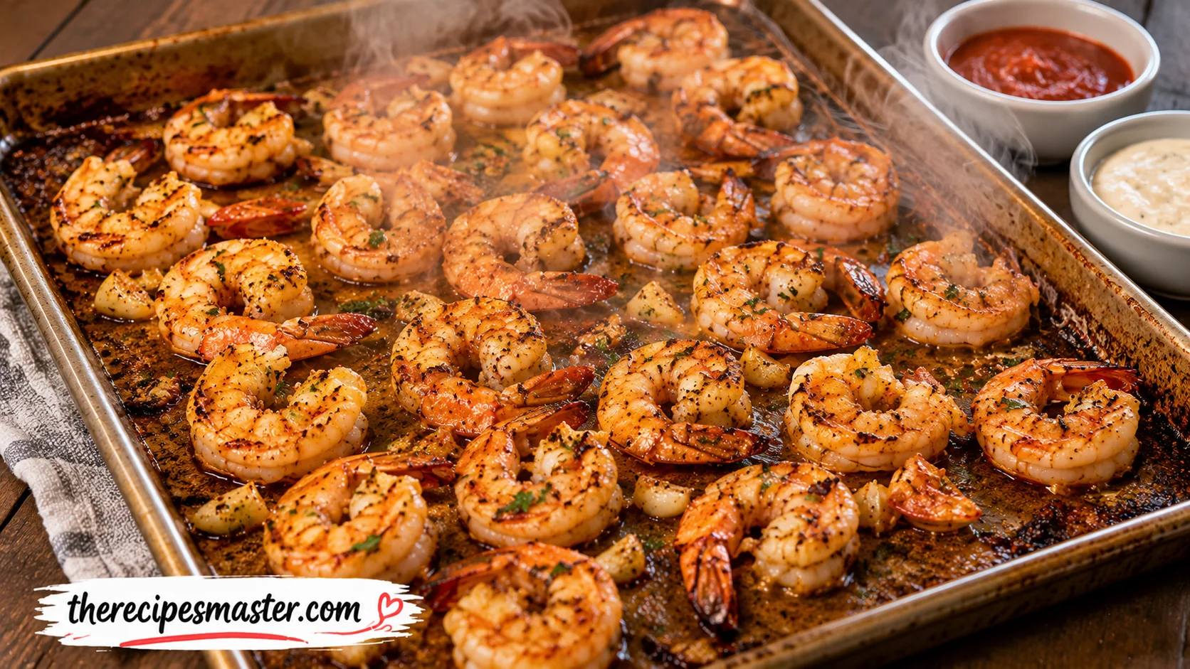 Roasted Shrimp Cocktail (Oven Method)