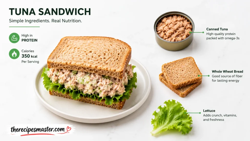 Tuna Sandwich Nutrition Facts