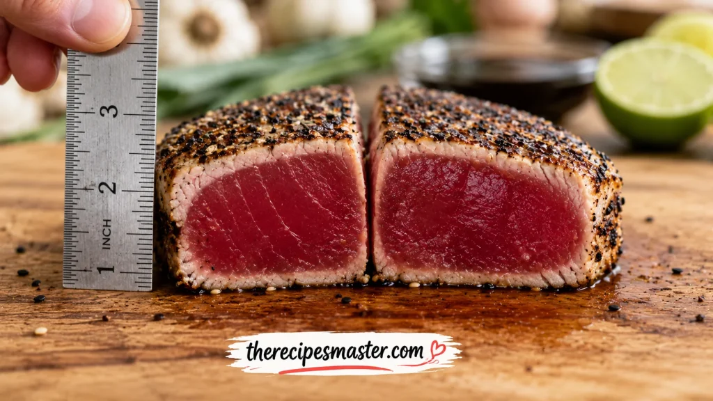 Ahi Tuna Doneness Chart